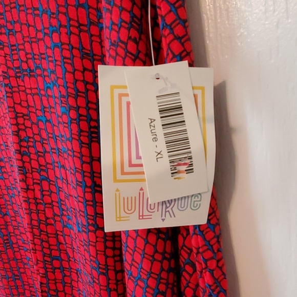 Gorgeous LuLaRoe Azure Flowy skirt - Picture 2 of 6